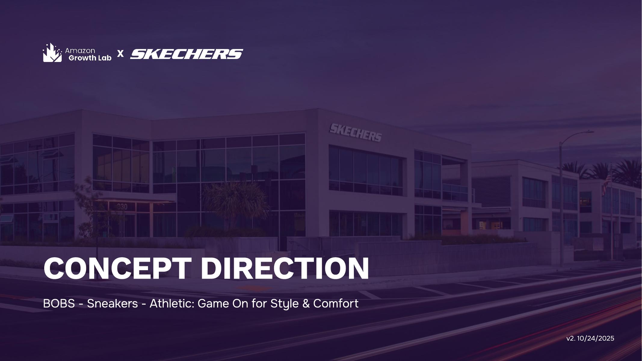 Skechers BOBS Concept Direction sample cover